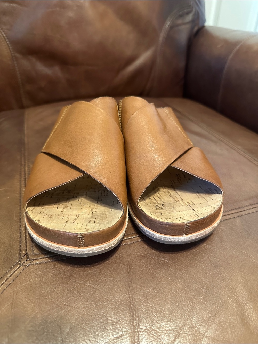Kork-Ease | Tutsi Cross Band Leather Sandal - Women’s 9 - Picture 4 of 9